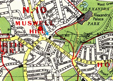 Disused Stations: Muswell Hill Station