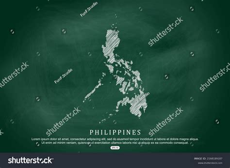 Philippines World Map Outline