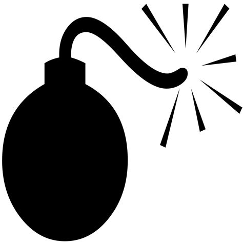 Bomb Silhouette Free Stock Photo - Public Domain Pictures