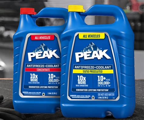 PEAK Antifreeze + Coolant - Old World Industries