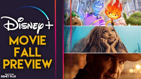 New Movies Coming To Disney+ This Fall – What's On Disney Plus