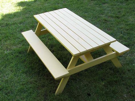 Beer Trough Picnic Table Plans