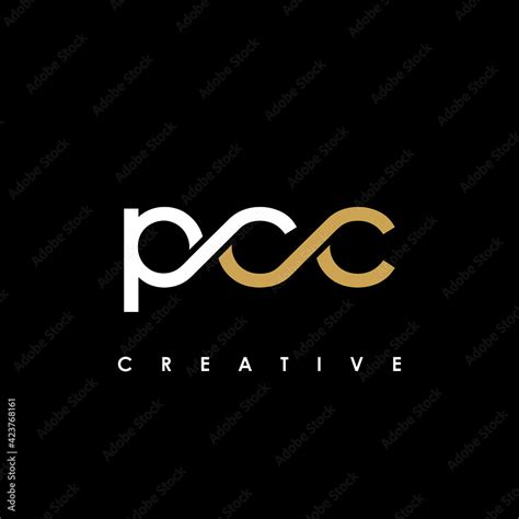 PCC Letter Initial Logo Design Template Vector Illustration Stock Vector | Adobe Stock