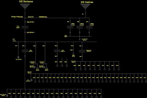 Electrical Wiring Diagram In Autocad