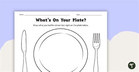 My Plate - Healthy Eating Guide | Teach Starter