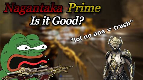 Is Nagantaka Prime Worth it? | Warframe - YouTube