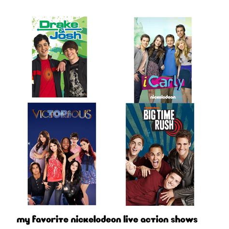 my favorite nickelodeon live action shows by JoeyHensonStudios on DeviantArt