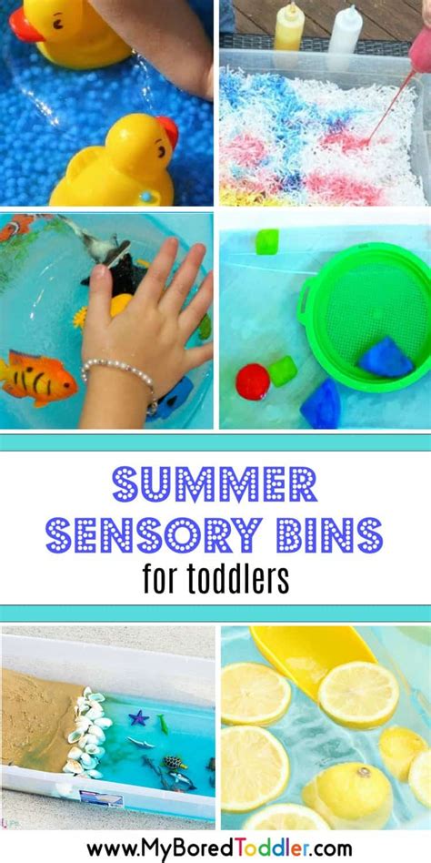 summer sensory bins for toddlers pinterest - My Bored Toddler