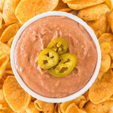 Fritos bean dip - easy copycat fritos bean dip recipe