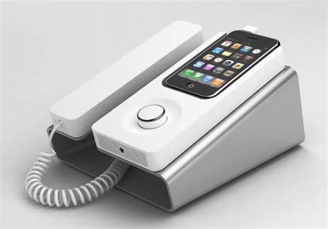 Desk Phone Dock Turns iPhone into Wired Telephone | Gadgetsin