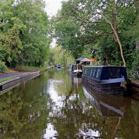 Trent and Mersey Canal near Trentham in... © Roger D Kidd :: Geograph ...