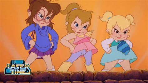 The Chipettes from Alvin and the chipmunks | Caricaturas viejas, Hojas ...