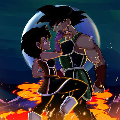 Bardock and gine by DaVenBrush on DeviantArt