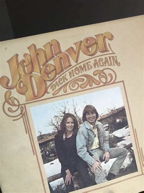 John Denver - Back Home Again original pressing in perfect condition for $1. : r/vinyl