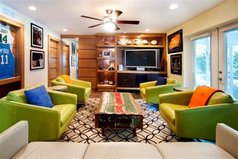 20 Amazing Sports Themed Basement Designs