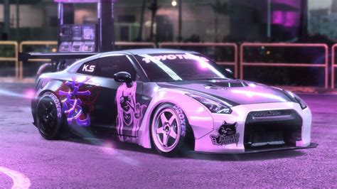 Nissan GTR R35 custom wrap : needforspeed