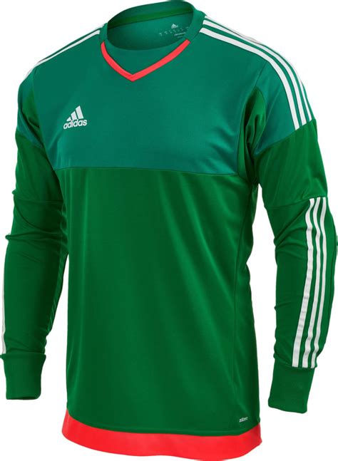 Green adidas Top Goalkeeping Jersey - adidas Goalie Jerseys