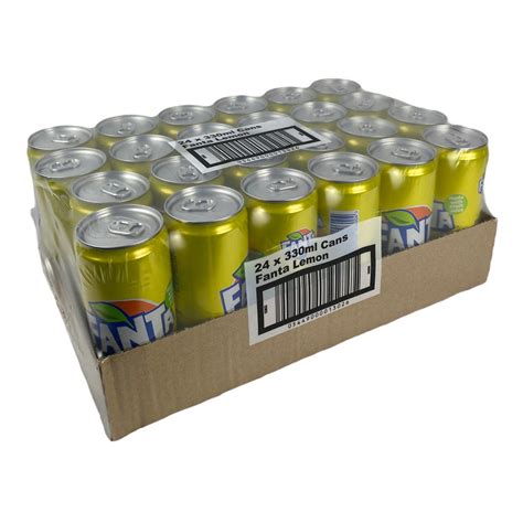 Fanta Lemon Cans 330m - 24 Pack – Schimmel Distribution