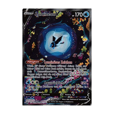 Lumineon-V GG39/GG70 FULLART Zenit der Könige Pokemon Karte kaufen