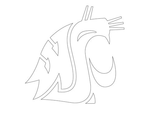 Washington State Cougars Coloring Pages Coloring Pages