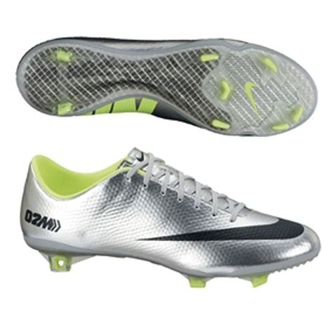 NIKE MERCURIAL VAPOR IX FG Metallic Silver/Volt/Black - Soccer Plus