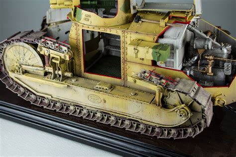 Model tanks, French tanks, Military diorama