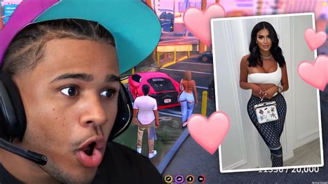 D10 PUBLIC: Fanum finds a NEW girlfriend and links up with BGM 💰💕 - YouTube