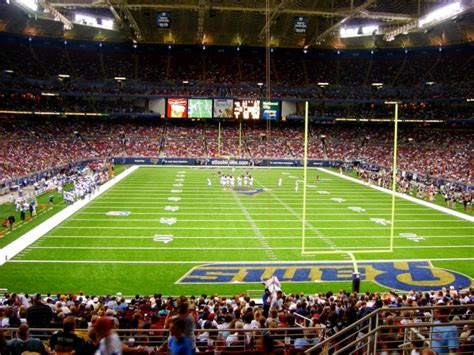 Edward Jones Dome, St. Louis Rams football stadium - Stadiums of Pro ...