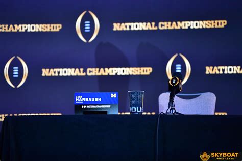 2024 CFP National Championship Head Coaches Press Conference Gallery ...