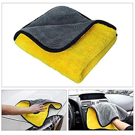 30cm x 30cm Microfiber Towel Car Cleaning Cloth Reusable Car Wash Cleaning Cloth Detailing Towel ...