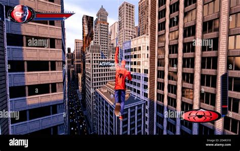 Spider-Man - Sony Playstation 2 PS2 - Editorial use only Stock Photo ...