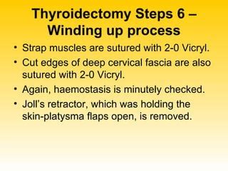 Thyroidectomy for Nursing Students | PPT