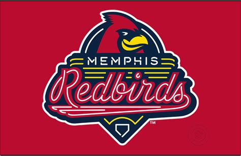 Memphis Redbirds Logo - Primary Dark Logo - International League (IL ...