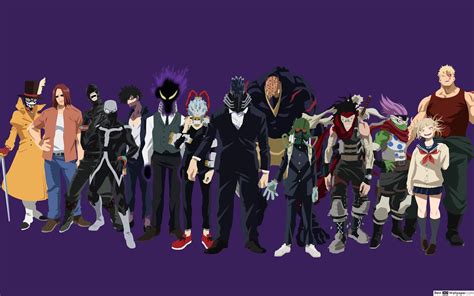 My Hero Academia Villains Wallpapers - Top Free My Hero Academia ...