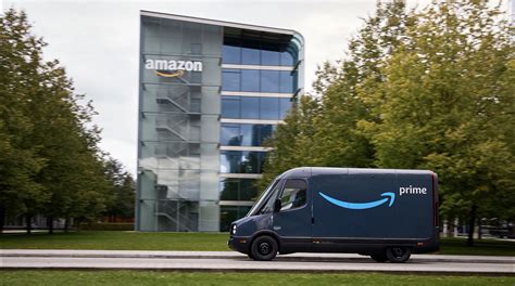 Rivian’s Amazon delivery van arrives in Europe