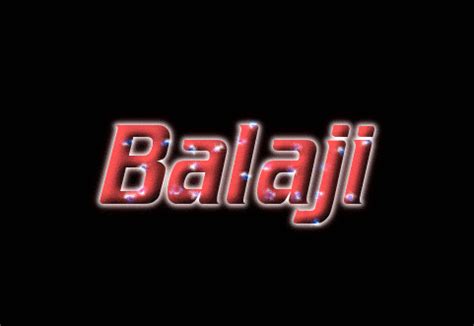 Balaji Logo | Free Name Design Tool from Flaming Text