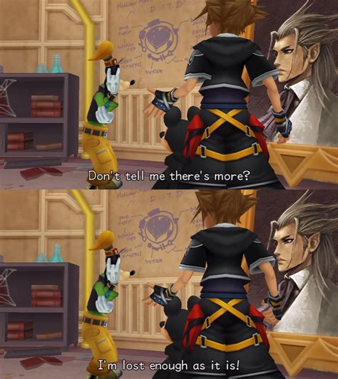 [Media] When you're playing Kingdom Hearts and trying to follow the story : r/KingdomHearts