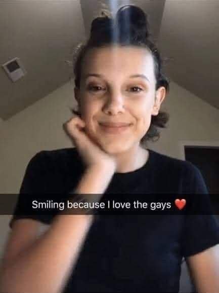 Millie bobby brown memes😍 | Funny memes images, Really funny, Millie bobby brown snapchat