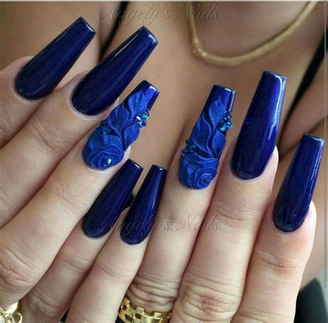 Blue gel nails | Nails Nails Nails | Pinterest | Blue gel nails, Blue gel and Nail nail