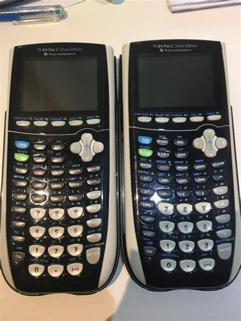 Graphing Calculators TI-84 Plus C Silver Edition, Computers & Tech, Office & Business Technology ...