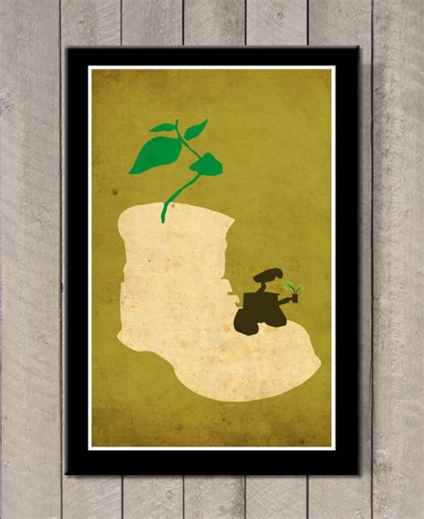 Disney Pixar Movie Poster Wall E - Etsy