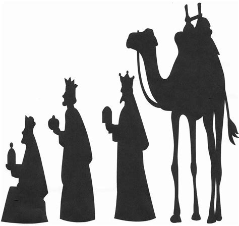 Nativity Silhouette Pattern Beautiful 144 Best Images About Nativity ...