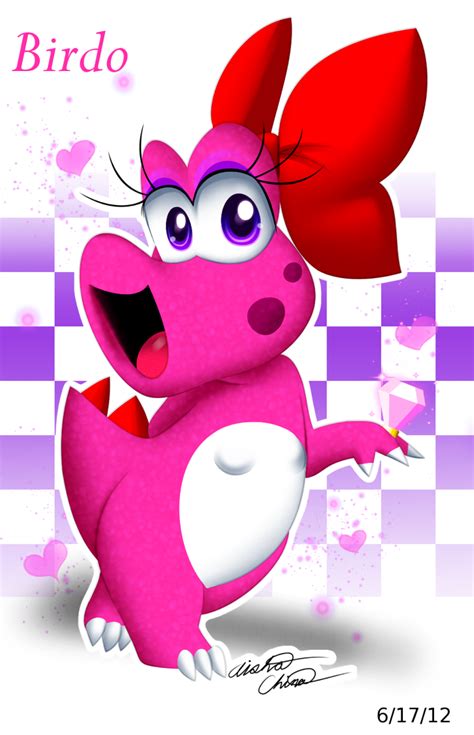 Cheerful and pretty Birdo by Bowser2Queen on DeviantArt
