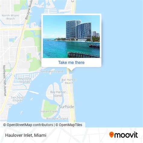 How to get to Haulover Inlet in Miami Beach by bus?