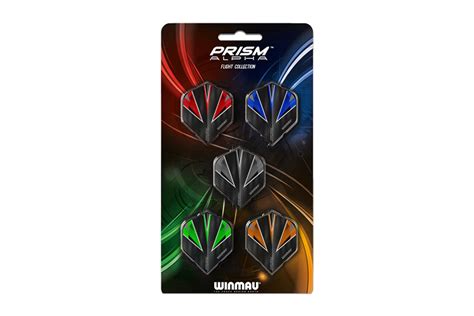 Winmau Dart Flights MVG Design Michael Van Gerwen New PRISM (Pack of 5 ...