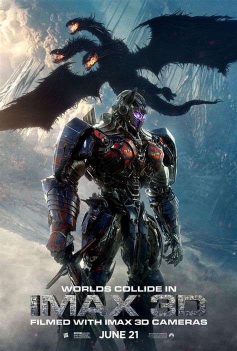 TRANSFORMERS: THE LAST KNIGHT - Check Out This Awesome New IMAX Poster For The Movie!