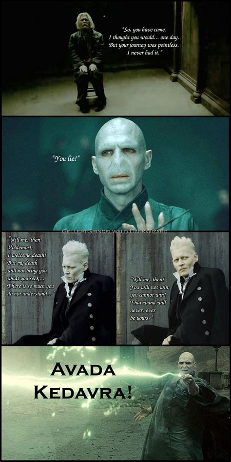 Voldemort meets Grindelwald