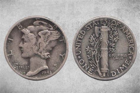 1943 Mercury Dime Value: are “D”, “S”, No mint mark worth money?