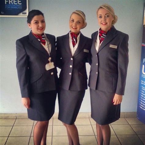 British Airways Stewardess Crewfie @sejonesy | Flight attendant fashion, Flight attendant ...