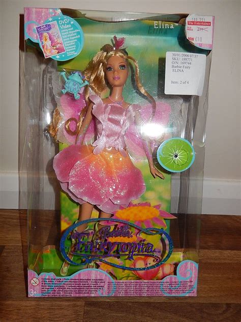 Barbie Fairytopia Elina Doll With Light Up Wings BNIB 9.99+3.5 Barbie Fairytopia, Doll Therapy ...